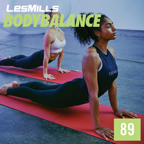 Les Mills BODY BALANCE 89 DVD, CD, Notes BODYFLOW 89 - Click Image to Close
