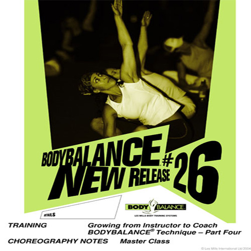 Les Mills BODY BALANCE 26 DVD, CD, Notes BODYBALANCE 26 - Click Image to Close