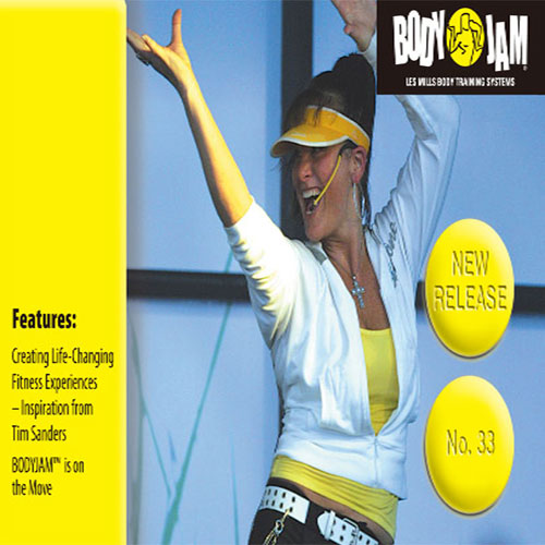 Les Mills BODYJAM 33 DVD, CD, Notes body jam 33 - Click Image to Close