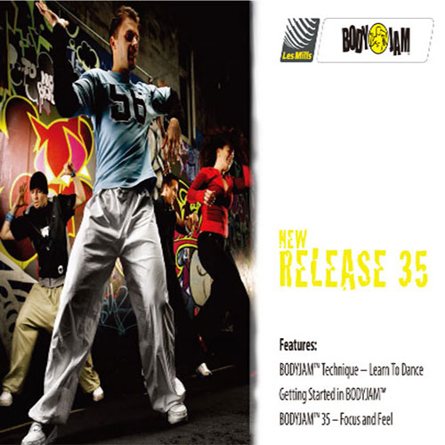 Les Mills BODYJAM 35 DVD, CD, Notes body jam 35 - Click Image to Close
