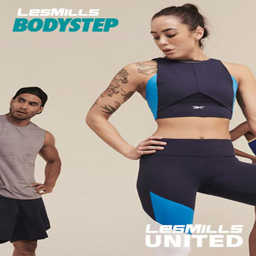 Les Mills BODY STEP UNITED DVD, CD, Notes BODYSTEP