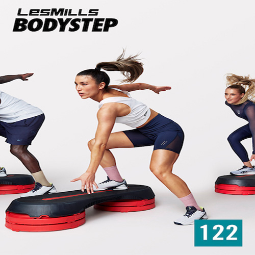 Les Mills BODY STEP 122 DVD, CD, Notes BODYSTEP