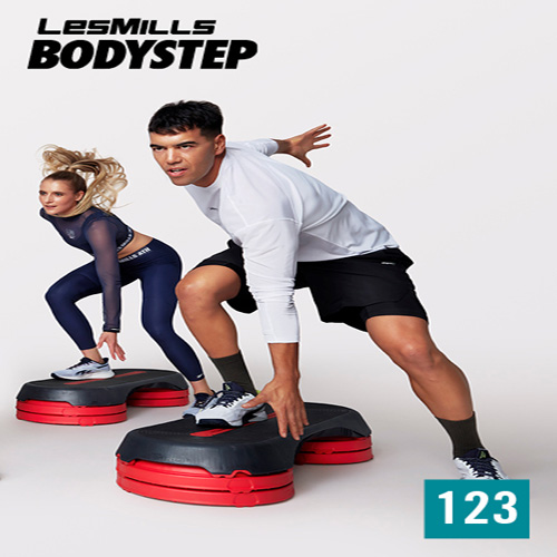 Les Mills BODY STEP 123 DVD, CD, Notes BODYSTEP