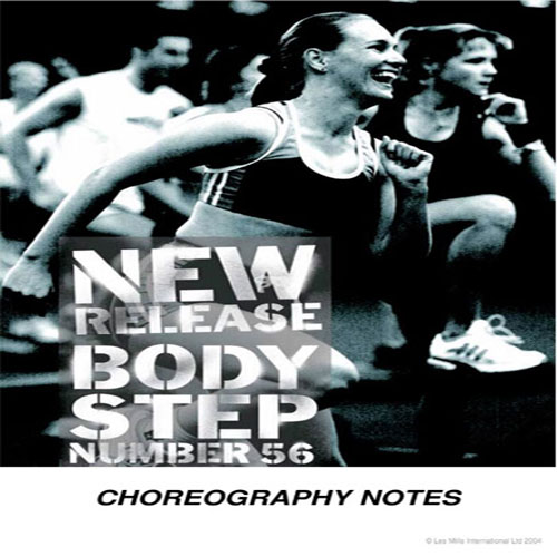 Les Mills BODY STEP 56 DVD, CD, Notes BODYSTEP - Click Image to Close