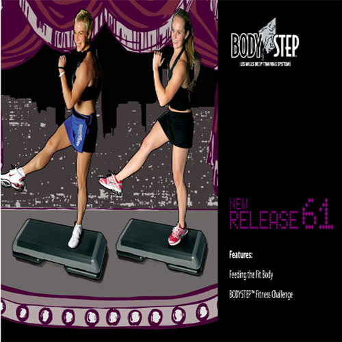 Les Mills BODY STEP 61 DVD, CD, Notes BODYSTEP - Click Image to Close