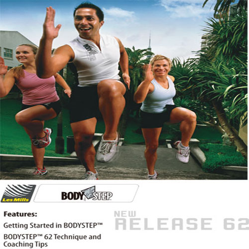 Les Mills BODY STEP 62 DVD, CD, Notes BODYSTEP