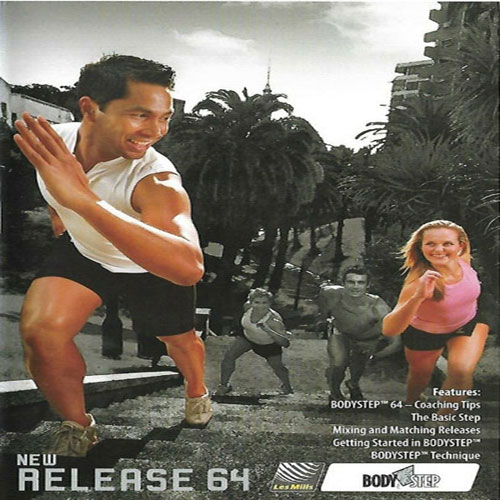 Les Mills BODY STEP 64 DVD, CD, Notes BODYSTEP