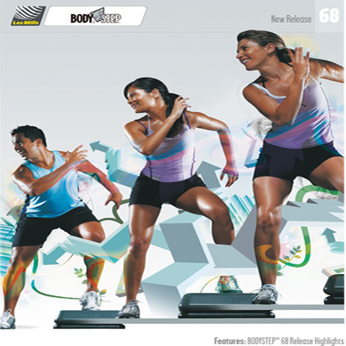 Les Mills BODY STEP 68 DVD, CD, Notes BODYSTEP - Click Image to Close