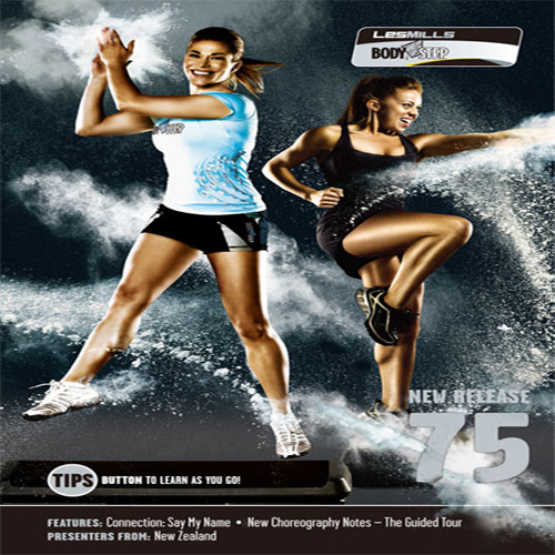Les Mills BODY STEP 75 DVD, CD, Notes BODYSTEP