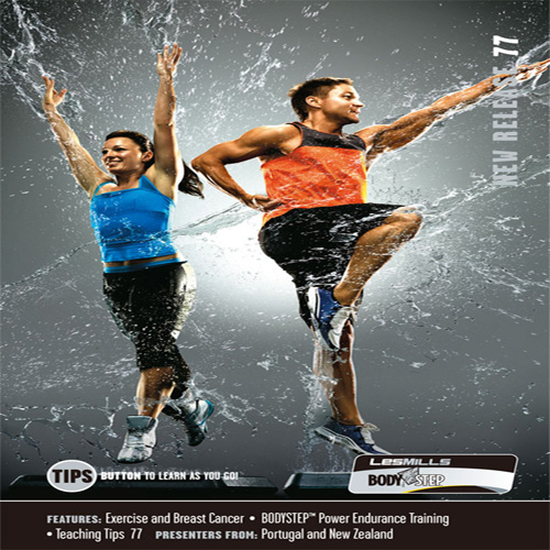Les Mills BODY STEP 77 DVD, CD, Notes BODYSTEP - Click Image to Close