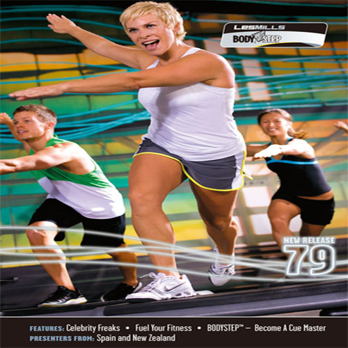 Les Mills BODY STEP 79 DVD, CD, Notes BODYSTEP