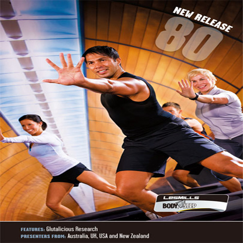 Les Mills BODY STEP 80 DVD, CD, Notes BODYSTEP - Click Image to Close