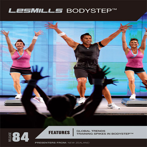 Les Mills BODY STEP 84 DVD, CD, Notes BODYSTEP - Click Image to Close