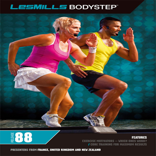 Les Mills BODY STEP 88 DVD, CD, Notes BODYSTEP - Click Image to Close