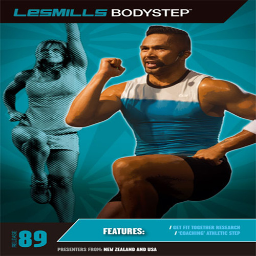 Les Mills BODY STEP 89 DVD, CD, Notes BODYSTEP