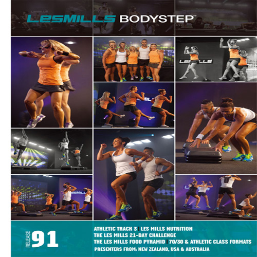 Les Mills BODY STEP 91 DVD, CD, Notes BODYSTEP - Click Image to Close
