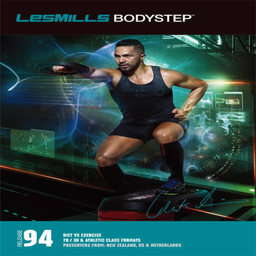 Les Mills BODY STEP 94 DVD, CD, Notes BODYSTEP