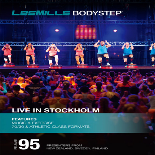 Les Mills BODY STEP 95 DVD, CD, Notes BODYSTEP - Click Image to Close