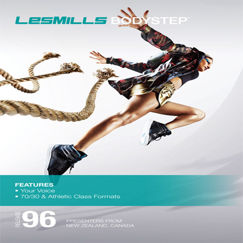 Les Mills BODY STEP 96 DVD, CD, Notes BODYSTEP - Click Image to Close