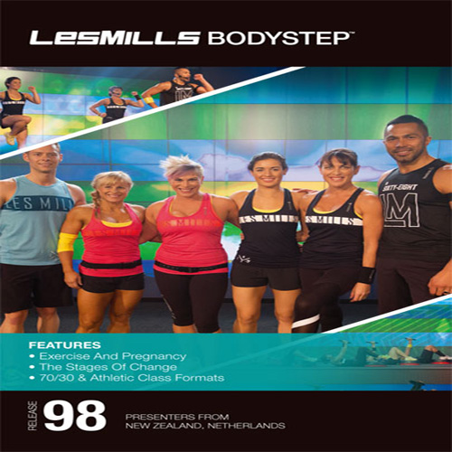 Les Mills BODY STEP 98 DVD, CD, Notes BODYSTEP - Click Image to Close