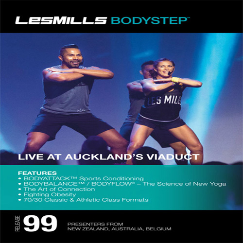 Les Mills BODY STEP 99 DVD, CD, Notes BODYSTEP - Click Image to Close