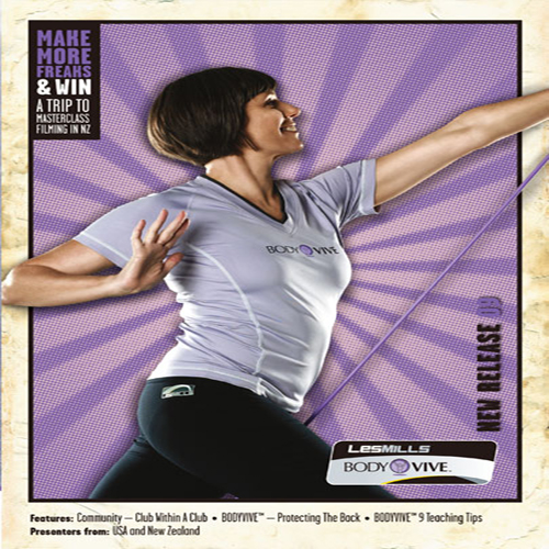 Les Mills BODYVIVE 09 Master Class+Music CD NOTES BODY VIVE 09