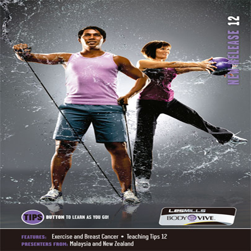 Les Mills BODYVIVE 12 Master Class+Music CD NOTES BODY VIVE 12