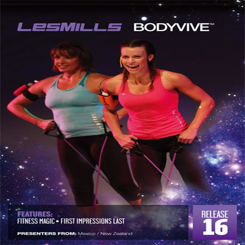Les Mills BODYVIVE 16 Master Class+Music CD NOTES BODY VIVE 16