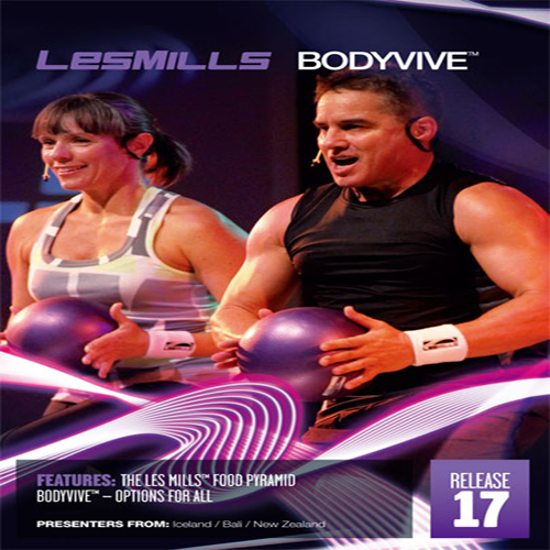 Les Mills BODYVIVE 17 Master Class+Music CD NOTES BODY VIVE 17 - Click Image to Close