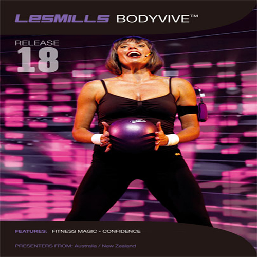 Les Mills BODYVIVE 18 Master Class+Music CD NOTES BODY VIVE 18