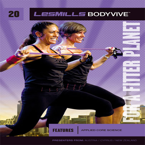 Les Mills BODYVIVE 20 Master Class+Music CD NOTES BODY VIVE 20