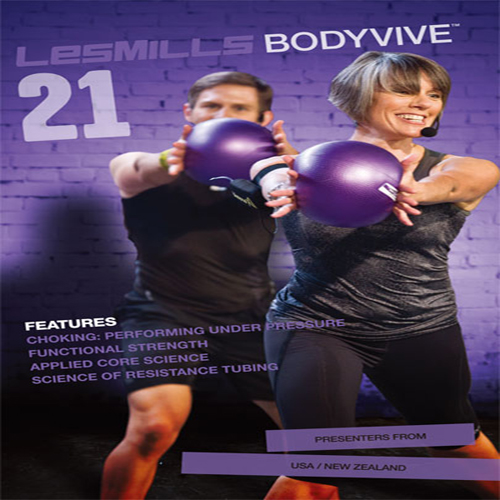 Les Mills BODYVIVE 21 Master Class+Music CD NOTES BODY VIVE 21