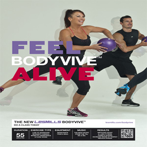 Les Mills BODYVIVE 23 Master Class+Music CD NOTES BODY VIVE 23