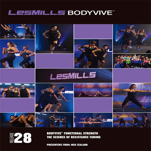 Les Mills BODYVIVE 28 Master Class+Music CD NOTES BODY VIVE 28