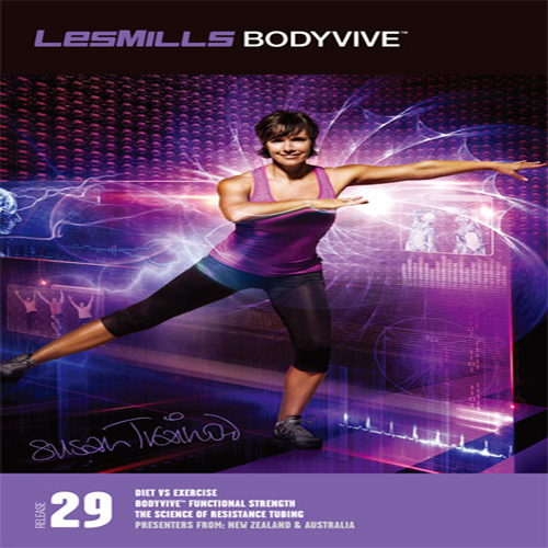 Les Mills BODYVIVE 29 Master Class+Music CD NOTES BODY VIVE 29