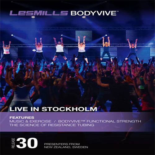 Les Mills BODYVIVE 30 Master Class+Music CD NOTES BODY VIVE 30