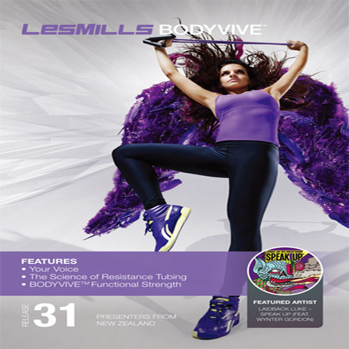 Les Mills BODYVIVE 31 Master Class+Music CD NOTES BODY VIVE 31