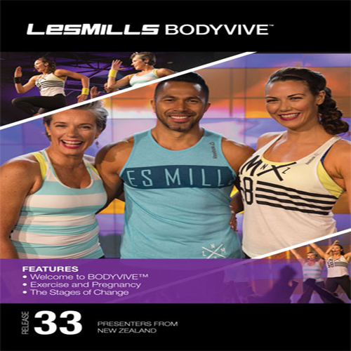 Les Mills BODYVIVE 33 Master Class+Music CD NOTES BODY VIVE 33 - Click Image to Close
