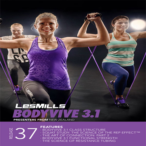 Les Mills BODYVIVE 37 Master Class+Music CD NOTES BODY VIVE 37