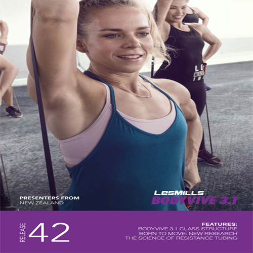 Les Mills BODYVIVE 42 Master Class+Music CD NOTES BODY VIVE 42