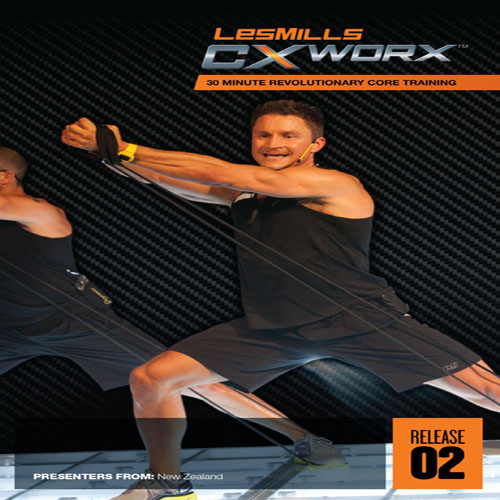 Les Mills CXWORX 02 Master Class Music CD and Instructor Notes