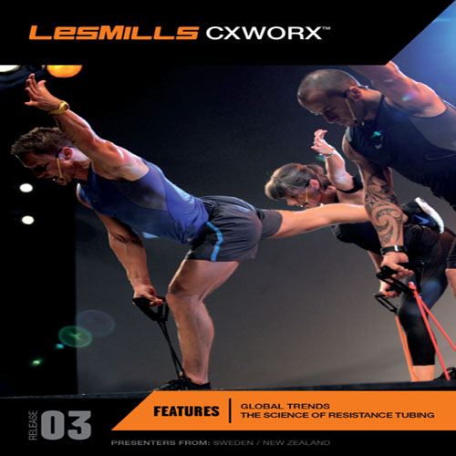 Les Mills CXWORX 03 Master Class Music CD and Instructor Notes