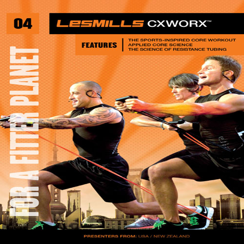Les Mills CXWORX 04 Master Class Music CD and Instructor Notes