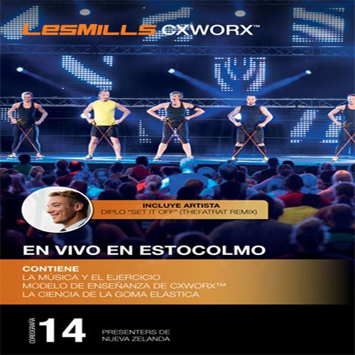 Les Mills CXWORX 14 Master Class Music CD and Instructor Notes - Click Image to Close