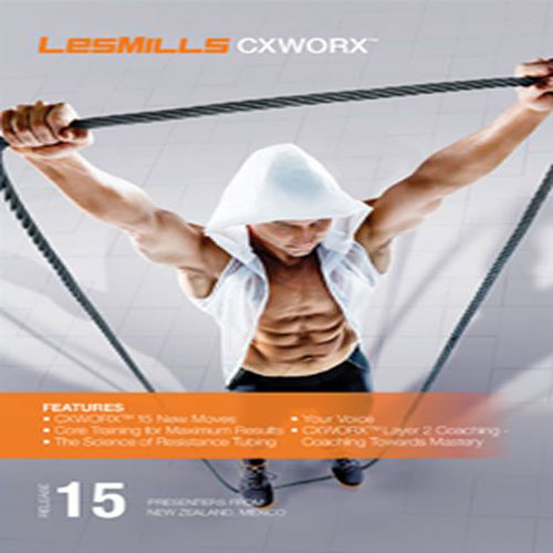 Les Mills CXWORX 15 Master Class Music CD and Instructor Notes