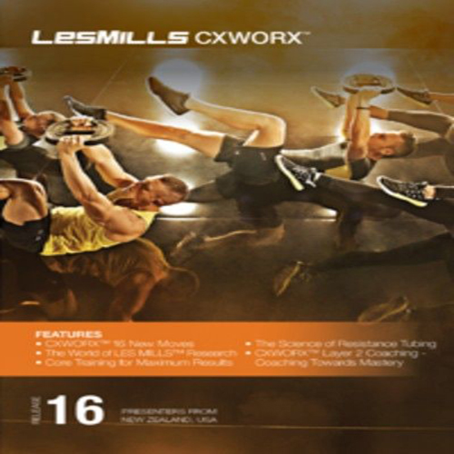 Les Mills CXWORX 16 Master Class Music CD and Instructor Notes
