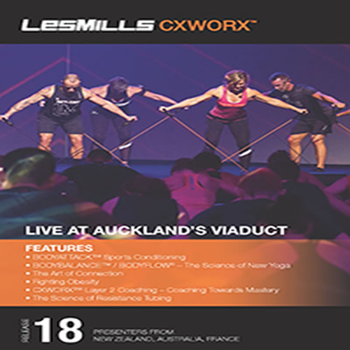 Les Mills CXWORX 18 Master Class Music CD and Instructor Notes