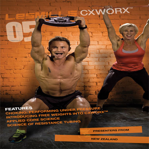 Les Mills CXWORX 05 Master Class Music CD and Instructor Notes - Click Image to Close
