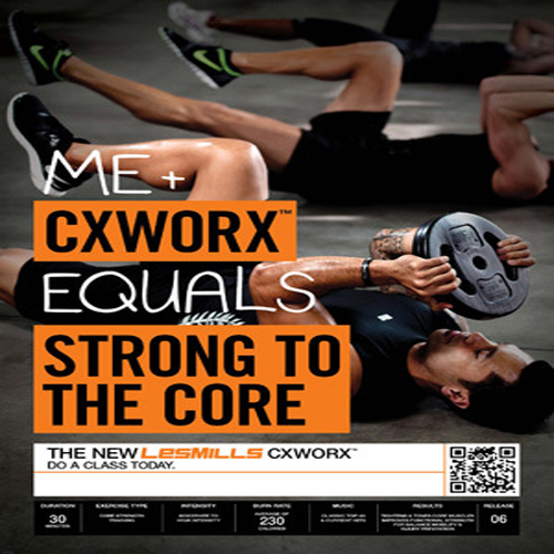 Les Mills CXWORX 06 Master Class Music CD and Instructor Notes - Click Image to Close