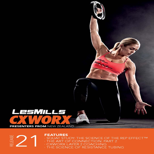 Les Mills CXWORX 21 Master Class Music CD and Instructor Notes